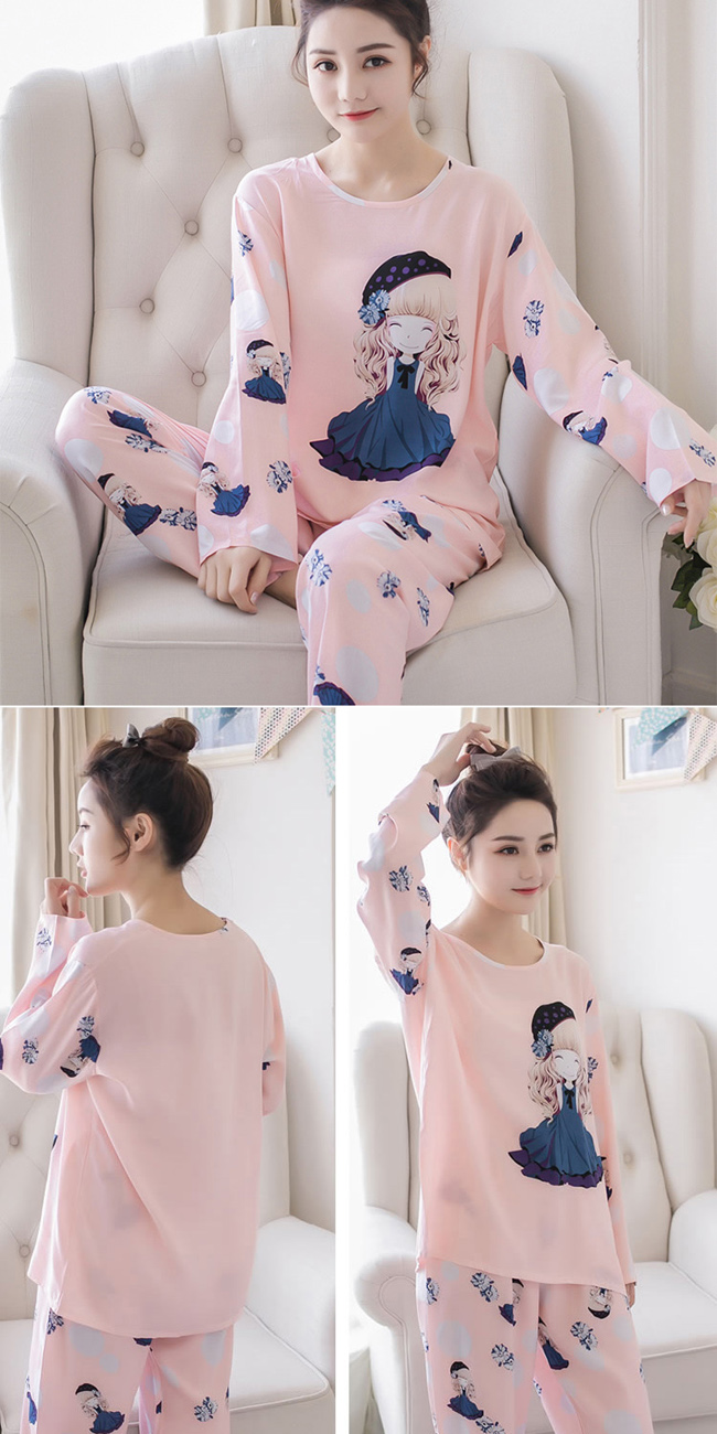 Pyjama pour femme OTHER   à manches longues - Ref 3000107 Image 26