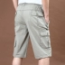 Jeep khiên mùa hè quần short mỏng nam nhiều túi cắt quần thời trang cotton lỏng quần thường xuyên quần yếm quần - Quần short quần âu Quần short