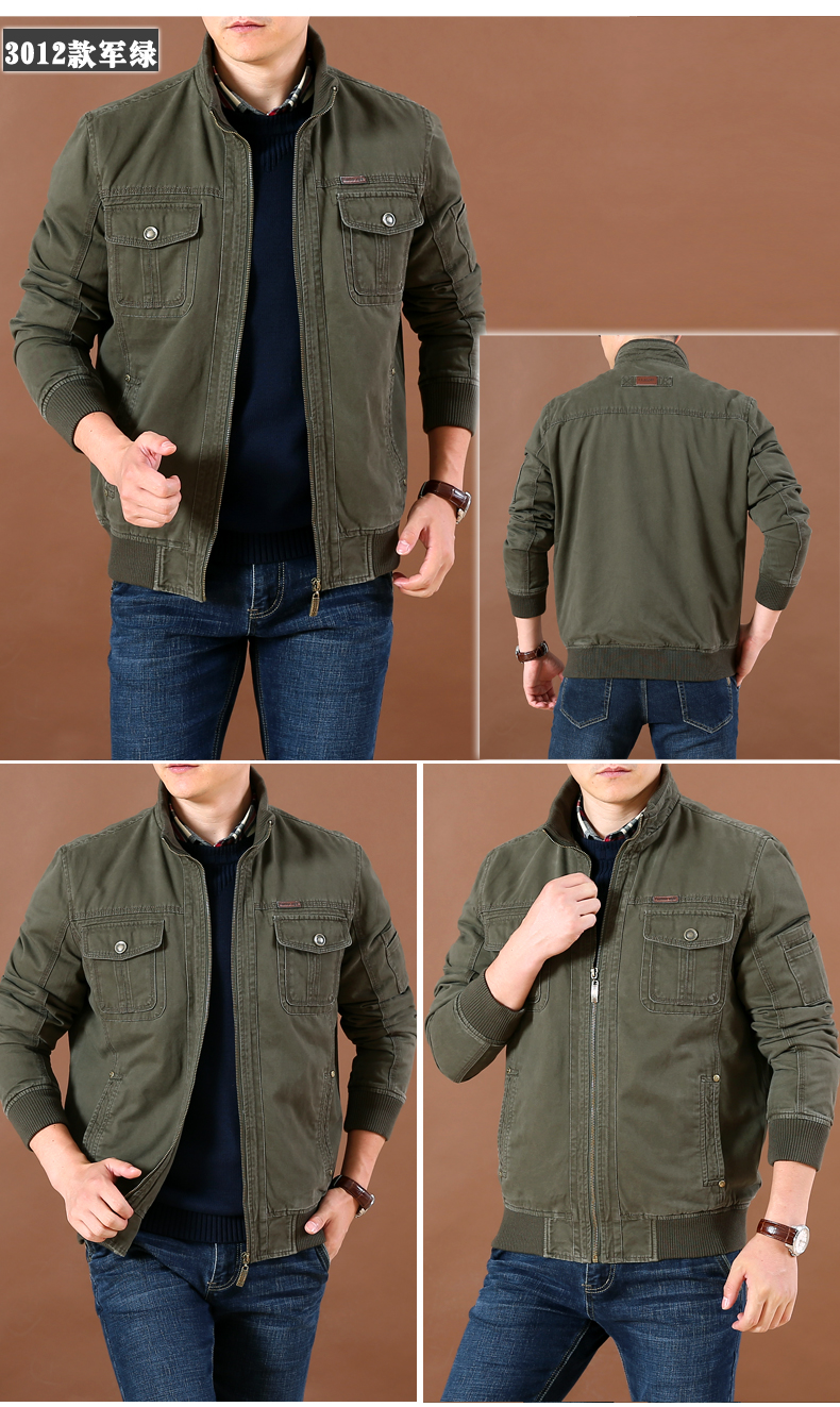 Blouson homme NIANJEEP    manches longues en Coton - Ref 3118365 Image 18