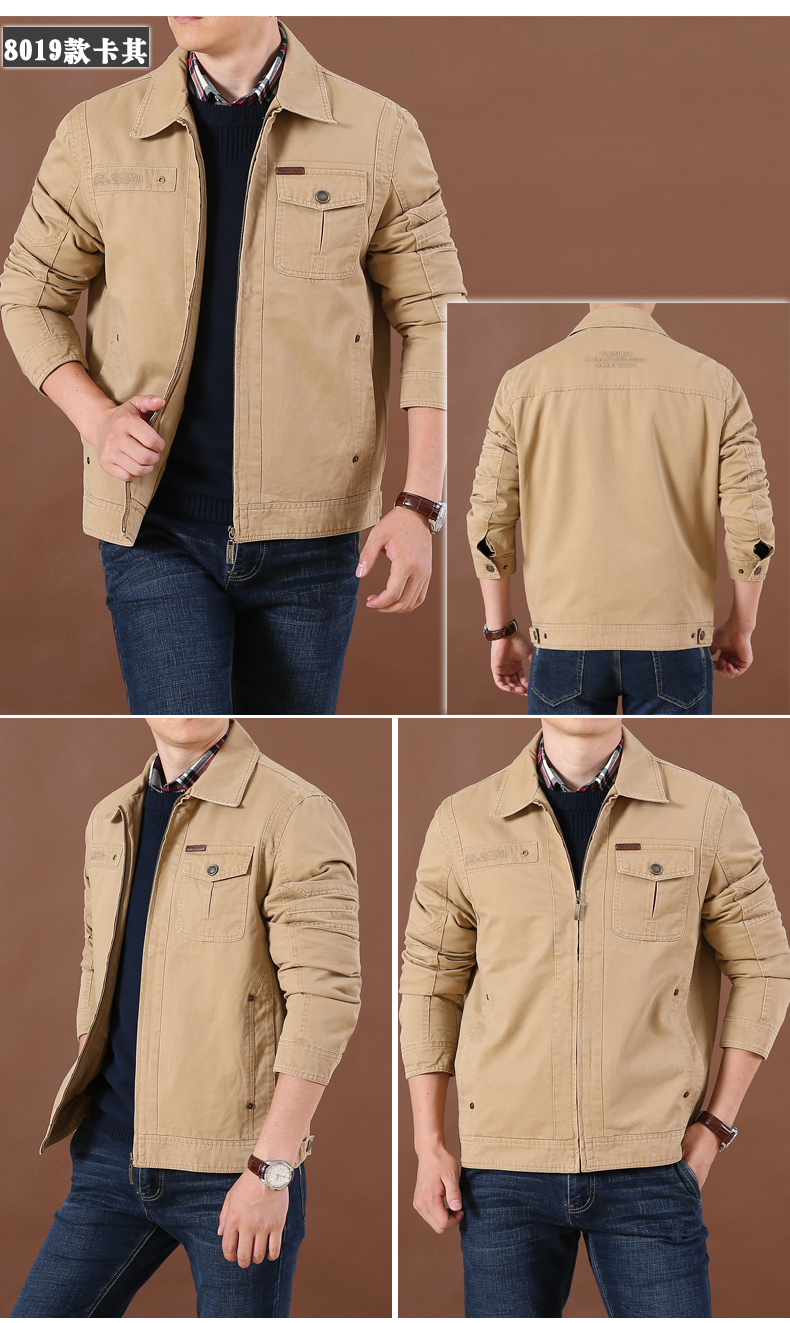 Blouson homme NIANJEEP    manches longues en Coton - Ref 3118365 Image 22