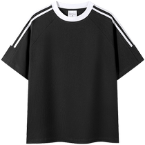 Round neck custom-made heavyweight club activity group uniforms class reunion printed logo pure cotton t-shirt work clothes class uniforms