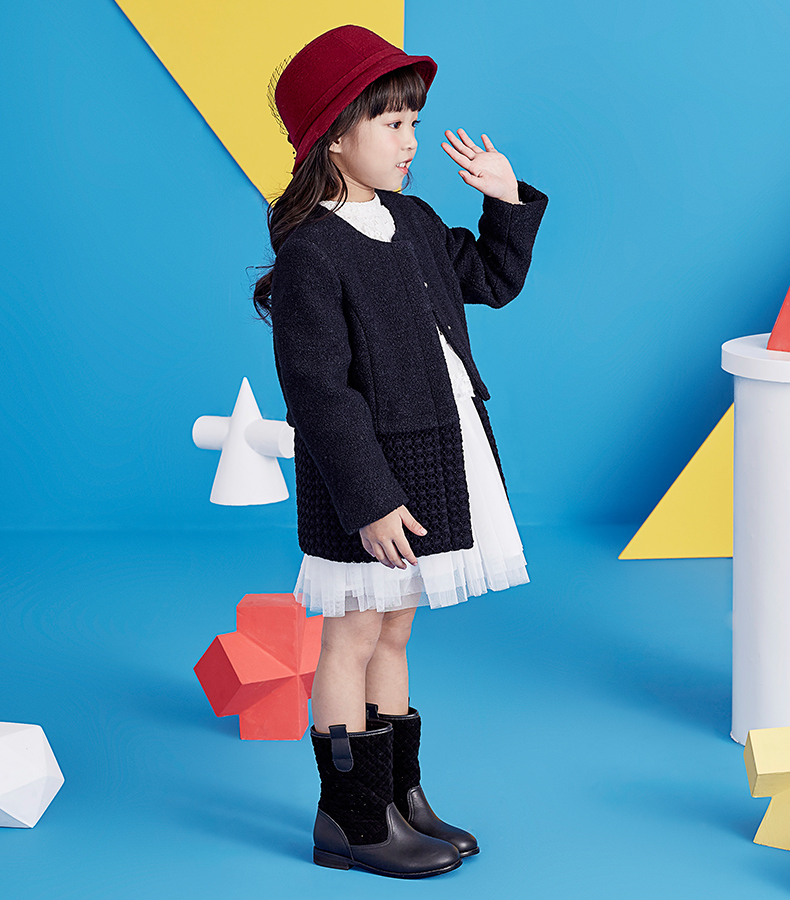 Manteau pour fille GXG KIDS en mélange - Ref 2161598 Image 16