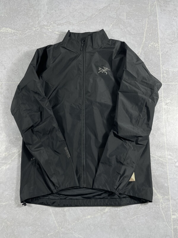 Authentic In-Stock Arcteryx Solano Jacket Windproof and Waterproof Jacket for Men and Women