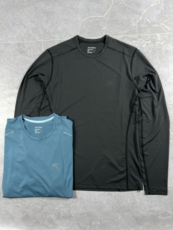 Authentic In-Stock Arctervx Motus Quick-Drying Ionia Wool Ls Crew Neck Long-Sleeve Sweatshirt T-Shirt