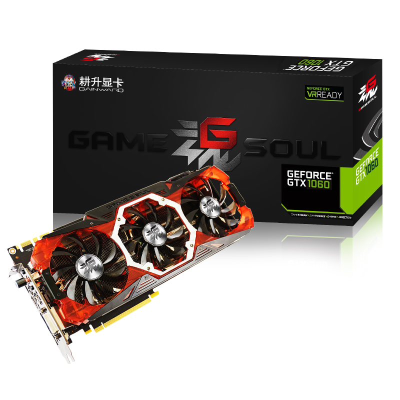 GAINWARD 耕升 GTX1060 6G G魂 极客版 显卡