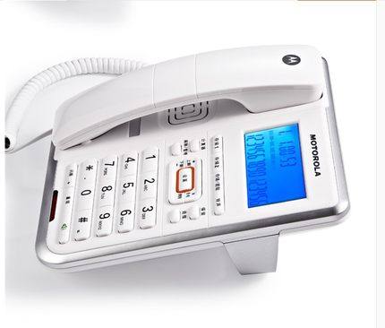 MotorolaCT203c telephone office business cable telephone landline company home to electric display telephone