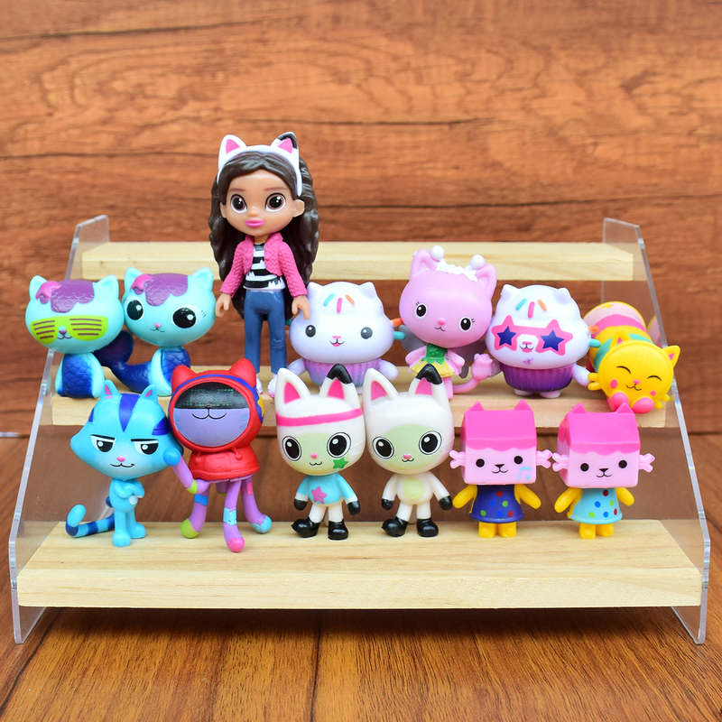 Gabby's Dollhouse Gabby Dollhouse Figure Girl Toy Mermaid Cake Cat Doll Blind Box