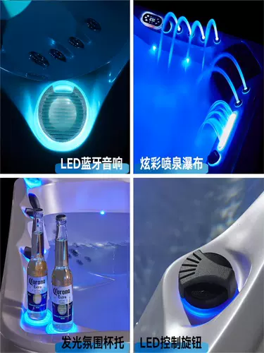 На открытом воздухе спа -гидротерапия купание вилла горячее весен