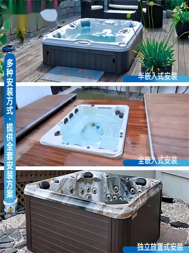 На открытом воздухе спа -гидротерапия купание вилла горячее весен