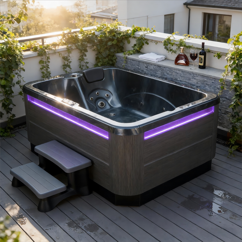 Villa Outdoor Ready-Made Hot Spring Pool, Guesthouse Constant Temperature Massage Bathtub, Hotel Spa Heated Double Pool for Couples
