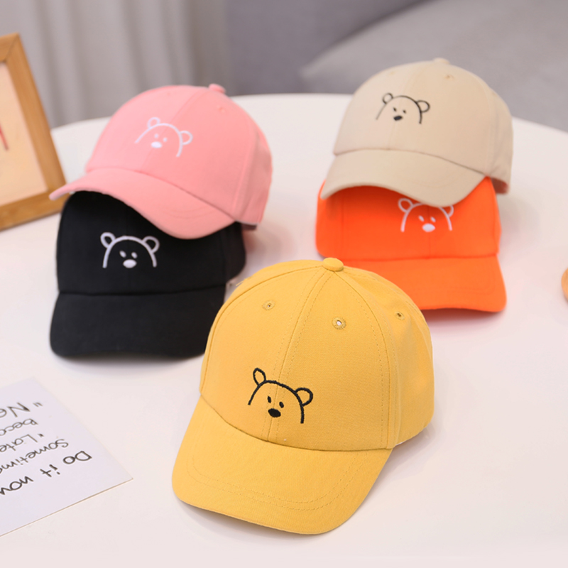 Children's hat Spring and autumn season Korean version of the new baseball cap sunscreen sunscreen for super cute young children baseball cap boy boy tide