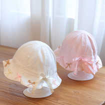 Spring Summer Korean version of thin section Princess Yangqi fisherman hat cute baby girl baby girl sunscreen child hat