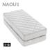 Nệm lò xo NAQU Naqu 1,8m độc lập mềm mại và mềm mại đối tác chia gấp nệm cao su nệm Bắc Âu - Nệm