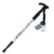 Ngoài trời siêu nhẹ trekking cực hợp kim nhôm kính thiên văn gấp ba phần mía đi bộ gậy carbon nhẹ tay cầm thiết bị leo núi