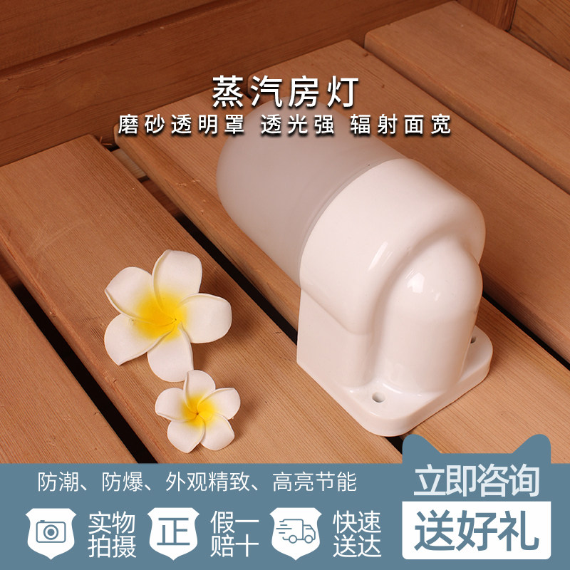 AQUA Explosion-proof lamp swimming pool sauna equipment dry steam room wet steam room accessories sauna lamp