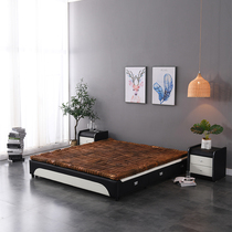 Pure pure Mountain brown mattress Hard brown cushion Spinal Manual Latex Mattress Thin folding 1 5 ultra-thin 1 8 m