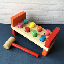 Enlightenment Early on 6-12-1-2-3-old 1-2-3-year-old baby Puzzle Children Piling Bench Toy Infant Wisdom Knockout Desk