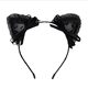 ພັກເອີຣົບແລະອາເມລິກາ veil sexy lace black cat and rabbit headband bow hair accessories 10,000 Christmas head accessories