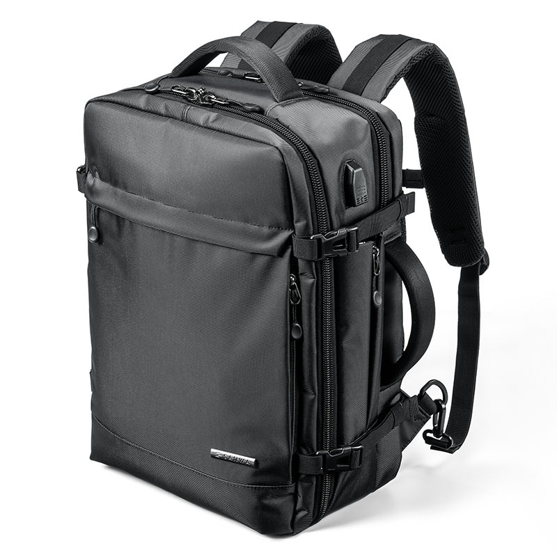 Japan Sanwa Japanese-Style Commuter Work Bag, Water-Resistant and Shockproof, 14inch Laptop Backpack for 16-Inch Laptops, 2-Way Gaming Tote Bag, 15.6inch Large-Capacity Multi-Functional Business Trip Travel Bag