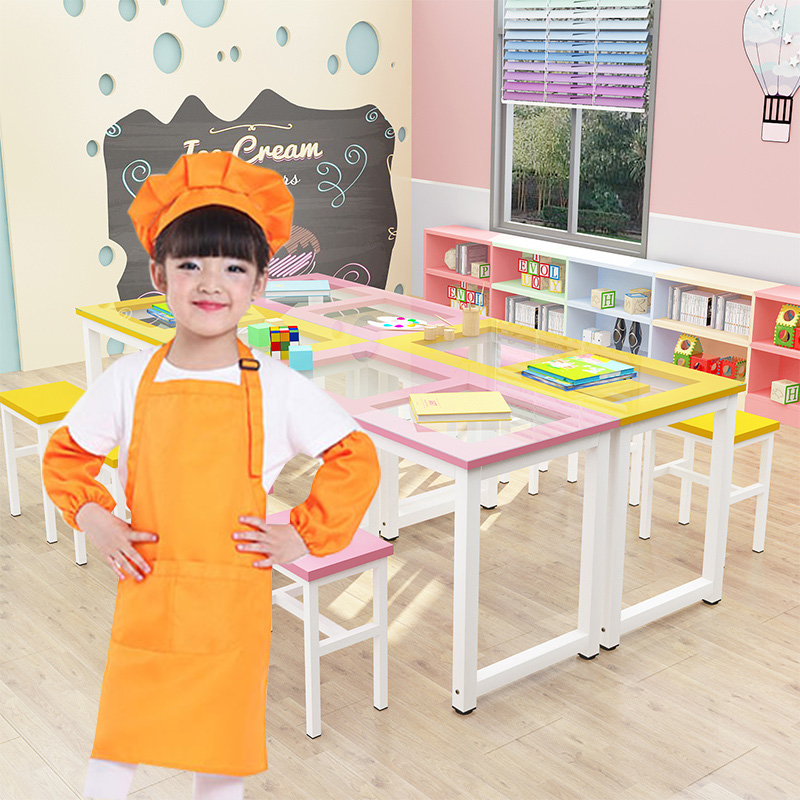 Apron printing and painting men's and women's art logo coveralls