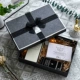 Swan Black+подарочный пакет+автоматический струнный свет (отправьте Lafite/Greeting Card)