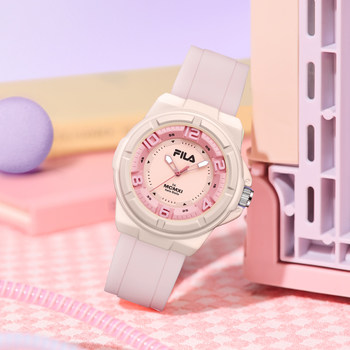 Fila Girls' Junior High and High School Watch Exam Silent Quartz Watch Only Shows Time Student Watch Waterproof 6730
