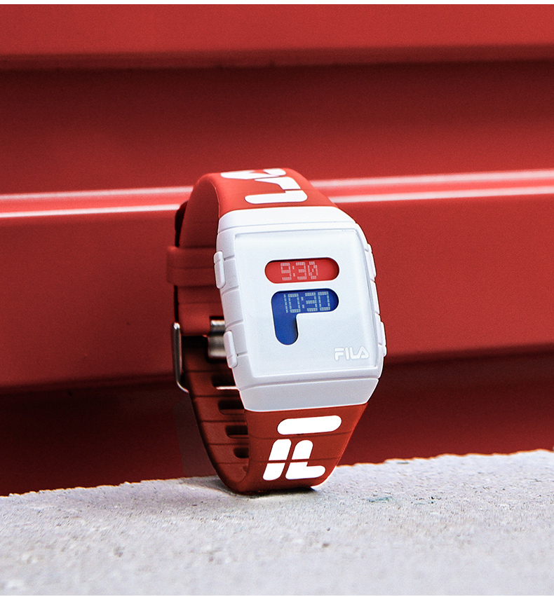 FILA 斐乐 多时区显示 电子表 FL38-105 天猫优惠券折后￥199包邮（￥349-150） 男、女多款可选