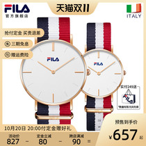 FILA FILA Phila watch pair of waterproof nylon with European and American fashion gift box 6028