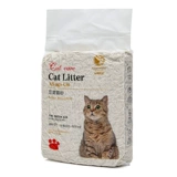 Кошачьи пески тофу кошачья песок дезодоризация и пыль, не прилипая к нижнему групповому кошачью кошачьем аромат молочного аромата, а не липкий нижний кошачий песок вакуумная упаковка