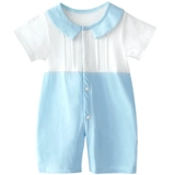 Детское летнее боди для новорожденных, тонкая детская летняя одежда, хлопковая пижама