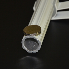 Карниз для штор 窗帘杆罗马杆铝合金窗帘配件侧装顶装轨道杆子单杆双杆静音支架