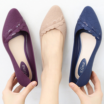 Fashion shallow waterproof shoes and rainshoes female summer adult working adult shoes anti-slip trench shoes outside wear