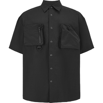 UR2024 новая летняя мужская уличная мода дизайнерская карманная рубашка-кардиган с короткими рукавами UMV240040