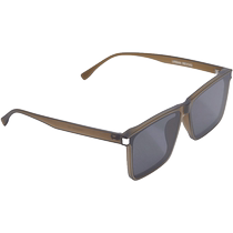 URBAN REVIVO2024 autumn new mens fashion brown frame sunglasses UAMA40109