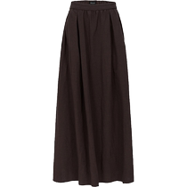 (Zhong Chuxi Tongan) URA2024 Летняя новая женская одежда ретро ультрас символьной полуюбки UWH540016