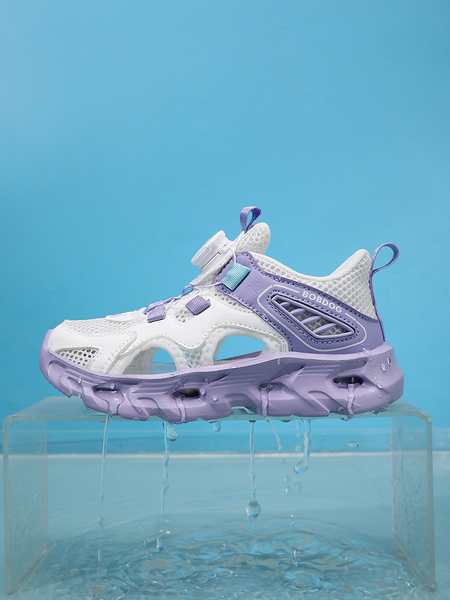 Babudou Kidsren's River-Tracing Shoes, Outdoor Sports Sandals, Girls' Summer New Style Water-Wading Slip-On Beach Shoes