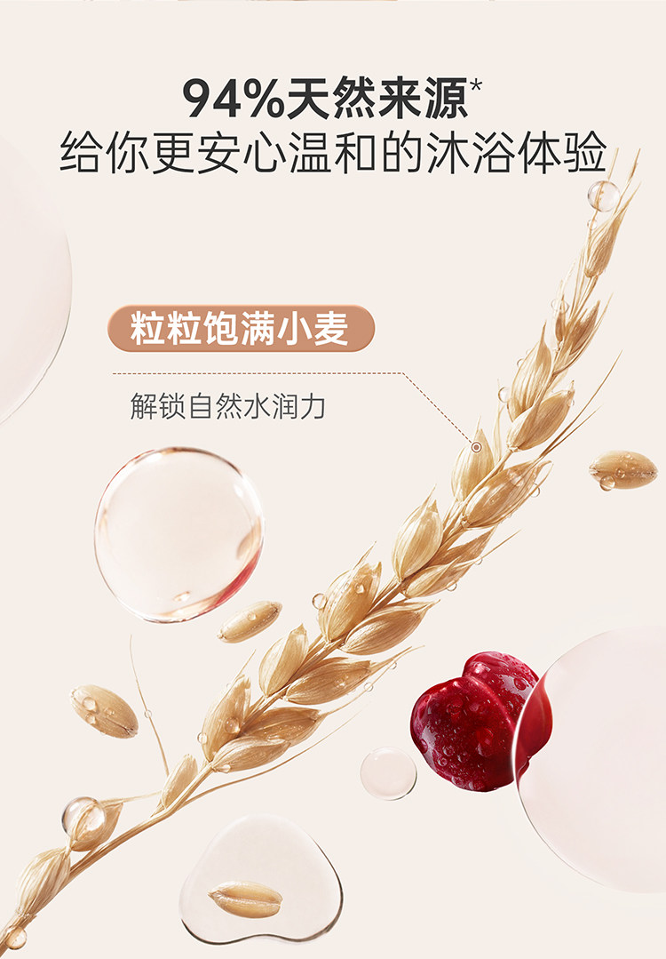 袋鼠妈妈沐浴露洗澡乳天然保湿滋养备孕护肤品氨基酸滋润淡香 — 8