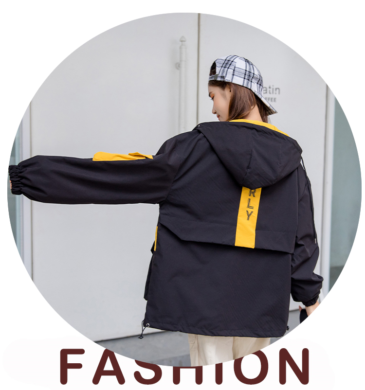VK旗艦店 韓國學院風寬鬆夾克棒球服長袖上衣單品外套