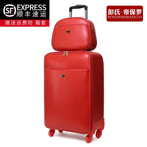 Чемодан, красные игральные кости для невесты для путешествий, 20 дюймов