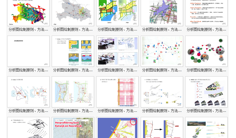 T115 室外园林景观PSD分析图符号素材景观建筑城市旅游规划...-26