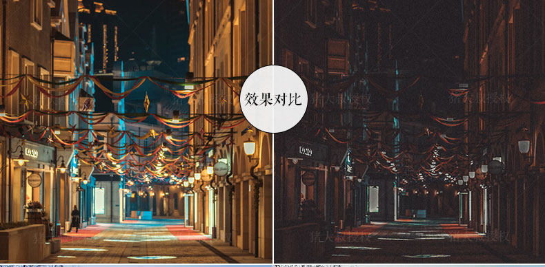 【预设】7款城市莫兰迪高级灰ins街拍旅拍调色预设 LR/PS/FCPX手机APP滤镜PR调色LUT插图(7)