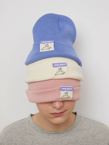 Демисезонная многоцветная цветная шерстяная брендовая японская вязаная шапка в стиле хип-хоп, в корейском стиле