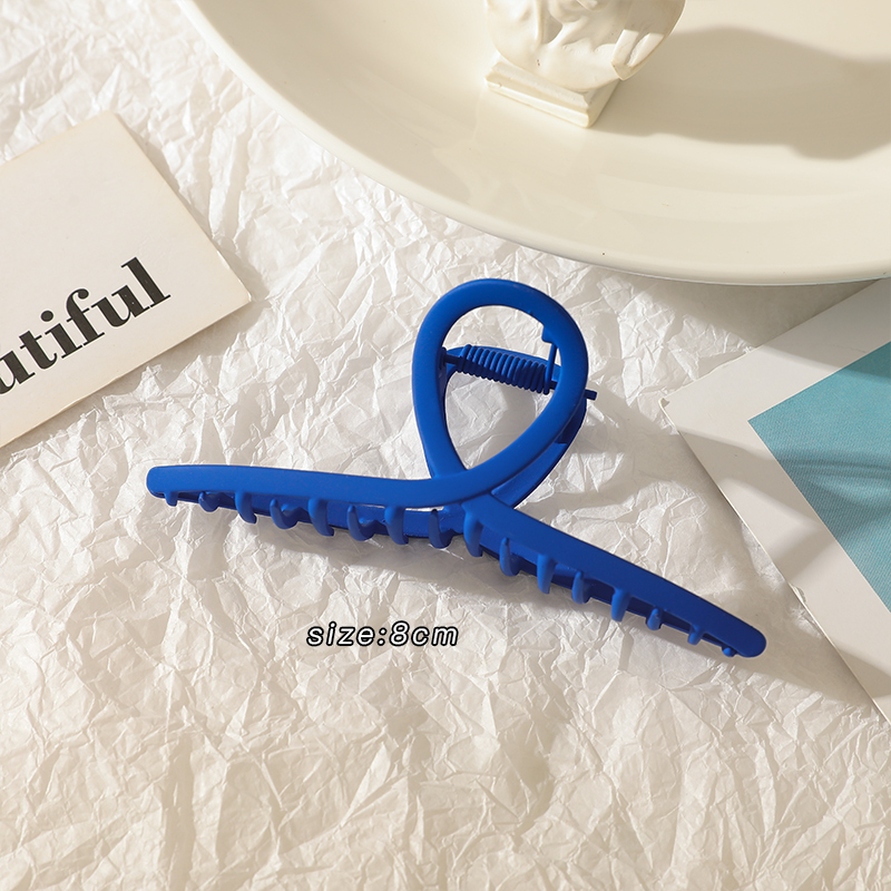 images 3:Klein blue hair jewelry hairband hairpin blue hairpin female hairpin net red 2021 new headline clip headdress
