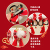 New Year Red Children's Festive Hairpin Bowknot New Year Hair Accessory Ancient Style Headdress Chinese Style Girls' Hanfu Hairpin