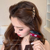 Fluffy High Crown Bangs and Stray Hair Styling Tool, Hair Comb, Inverted Comb, Princess Hairstyle, Forehead Side Hair Clip, Women's Hair Accessory