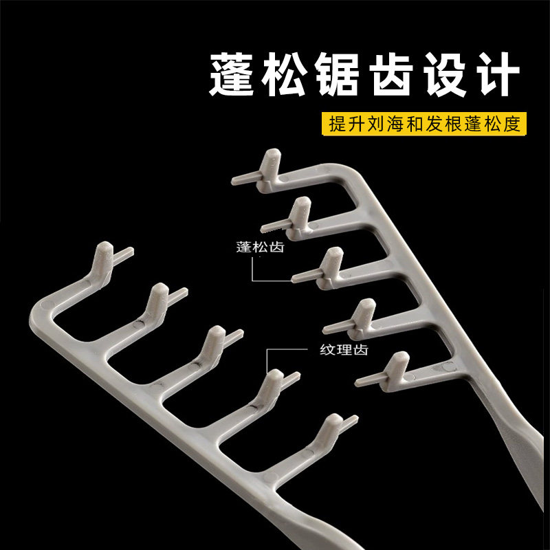 High Cranial Volume Tool for Volumizing Hair Roots, V-Shaped Hair Comb, Men's Special Hair Clip Comb, Hair Styling Tool