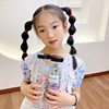 300 Pieces of Canned Children's Hair Ties That Do Not Damage Hair, Small Size for Tying Small Ponytails, Thumb-Sized Hair Bands, Hair Accessories for Girls