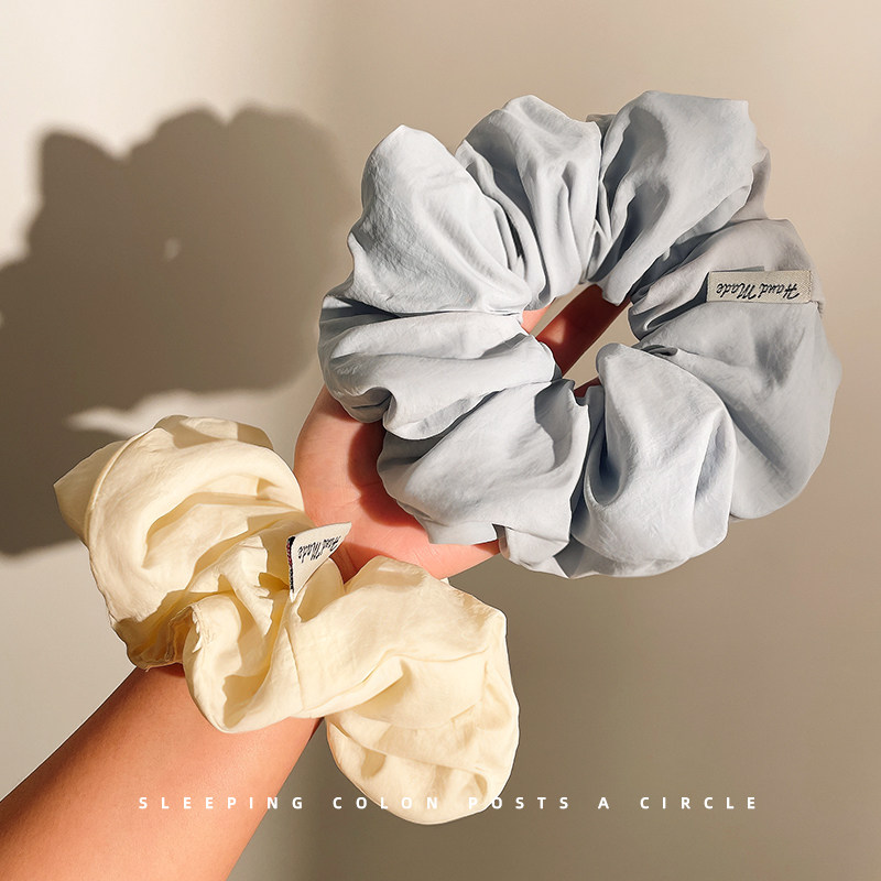 High-End Pillow Kitsch Scrunchie for Women, Extra-Large Sleep Aid, Bubble Hair Tie, Bun Hair Tie, Hair Accessory