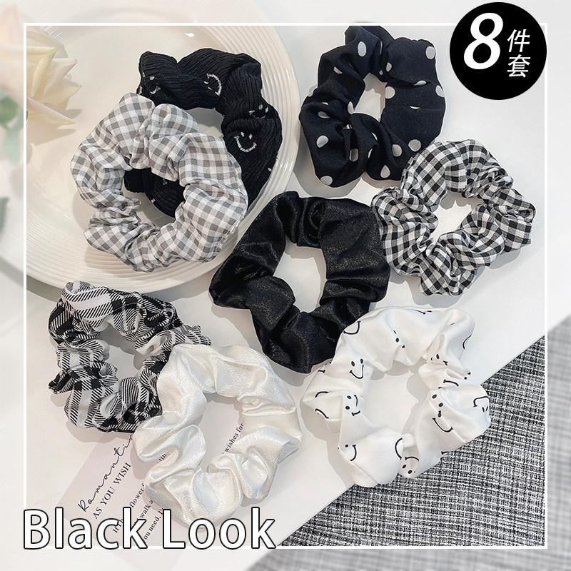 Forest-Style Fairy-Like Hair Tie, Simple Bun Hair Band, Women's Hair Tie, 2025 New Style Hair Rope, Green Hair Rope, Hair Accessory