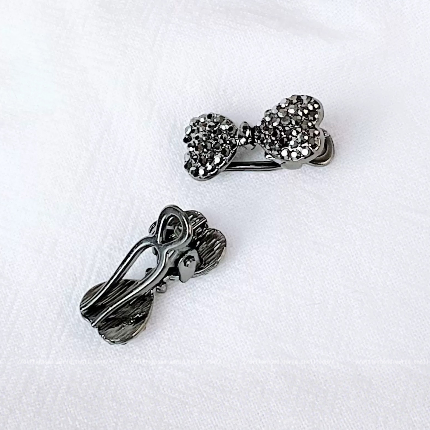 Bow Hair Clip for Women 2025 New High-End Style Side Clip for Bangs Small Duckbill Clip Hair Accessory